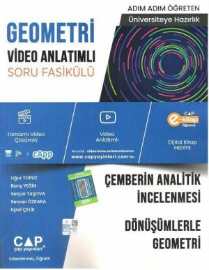 GEOMETRİ VİDEO ANLATIMLI SORU FASİKÜLÜ ÇEMBERİN ANALİTİK İNCELENMESİ - DÖNÜŞÜMLERLE GEOMETRİ Fotokopinci -
