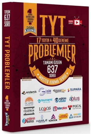 Master Karma YKS TYT Problemler 17 Yayın 40 Deneme
