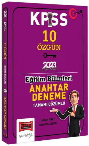 10 Özgün Anahtar Deneme Tamamı Çözümlü Fotokopinci -
