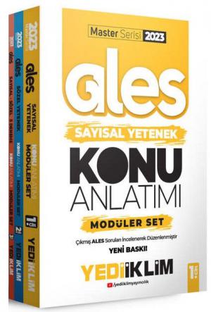 Master Serisi Ales Konu Anlatımlı Modüler Set 3 Cilt (Sayısal Yet. - Sözel Yet. - 5 Deneme)