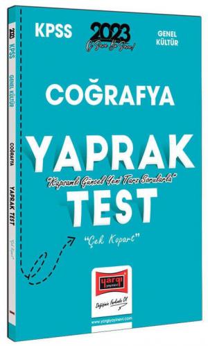 Coğrafya Çek Kopart Yaprak Test