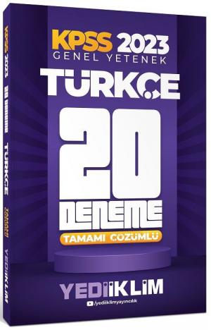 Türkçe Tamamı Çözümlü 20 Deneme Fotokopinci -
