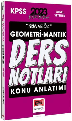 Kısa ve Öz Geometri ve Sayısal Mantık Konu Anlatımı Ders Notları Fotokopinci -