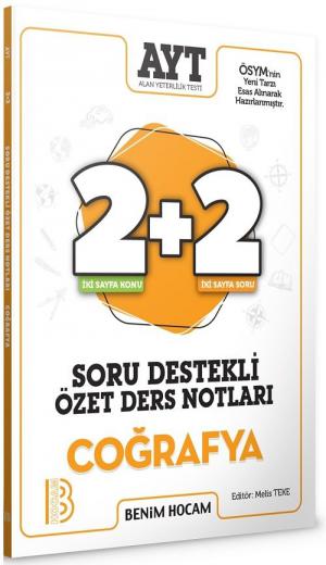 AYT Coğrafya 2+2 Soru Destekli Özet Ders Notları