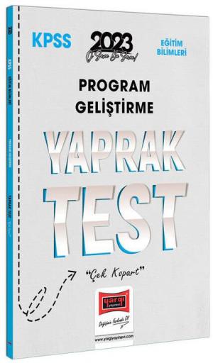 Program Geliştirme Yaprak Test Fotokopinci -