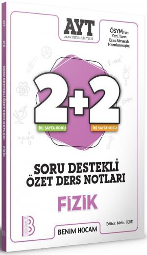AYT Fizik 2+2 Soru Destekli Özet Ders Notları Fotokopinci -