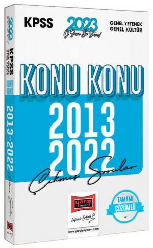 GY GK 2013-2022 Konu Konu Çıkmış Sorular ve Çözümleri Fotokopinci -