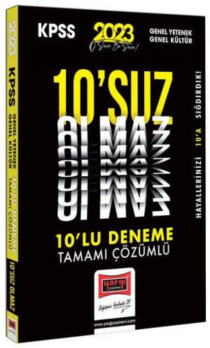 10 suz Olmaz 10 Deneme Çözümlü Fotokopinci -