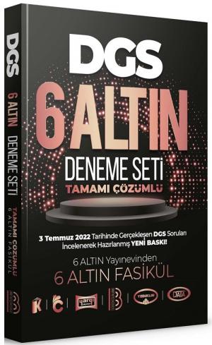DGS Tamamı Çözümlü 6 Altın Deneme Seti Fotokopinci -