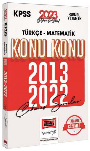 Türkçe - Matematik 2013-2022 Konu Konu Çıkmış Sorular ve Çözümleri Fotokopinci -