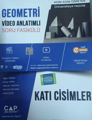 GEOMETRİ VİDEO ANLATIMLI SORU FASİKÜLÜ KATI CİSİMLER Fotokopinci -