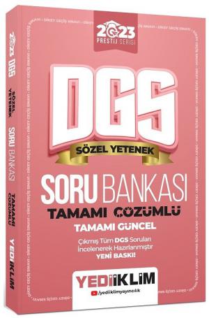 Dgs Sözel Yetenek Tamamı Çözümlü Soru Bankası Prestij Serisi 