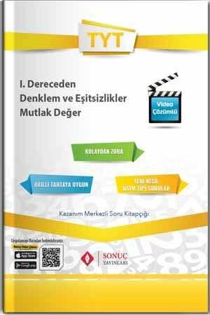 TYT 1. Dereceden Denklem ve Eşitsizlikler Mutlak Değer Sonuç Yayınları Fotokopinci -