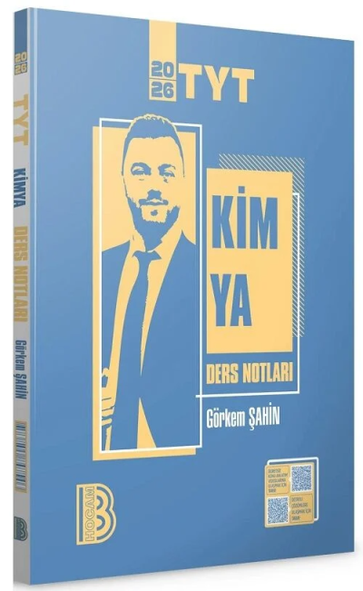 2026 YKS TYT Kimya Ders Notları Görkem Şahin Benim Hocam Yayınları Fotokopinci -