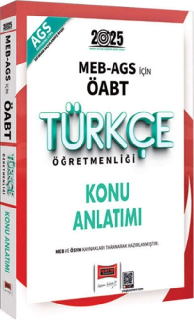 2025 MEB AGS ÖABT Türkçe Öğretmenliği Konu Anlatımı Yargı Yayınları Fotokopinci -