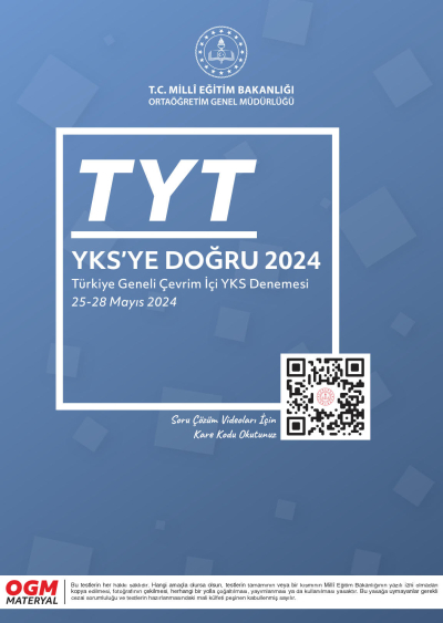 TYT YKS'ye Doğru 2024 Fotokopinci -