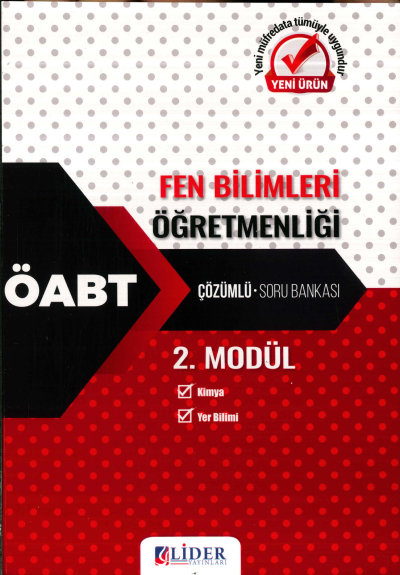 FEN BİLİMLERİ ÖĞRETMENLİĞİ ÇÖZÜMLÜ SORU BANKASI (KİMYA- YER BİLİMİ) 2. MODÜL Fotokopinci -
