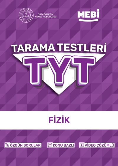 TYT Tarama Testleri Fizik MEBİ OGM Fotokopinci -