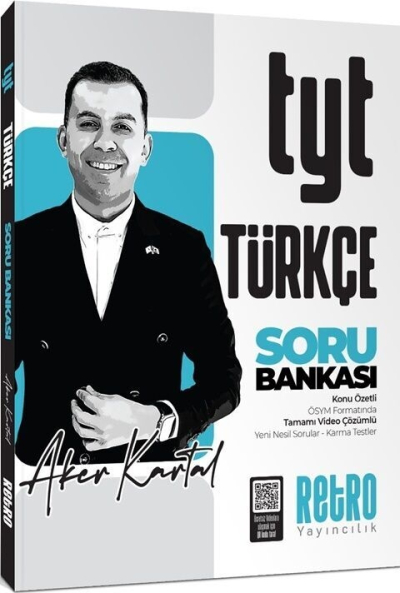2026 Model TYT Aker Kartal Türkçe Soru Bankası Retro Yayın Fotokopinci -
