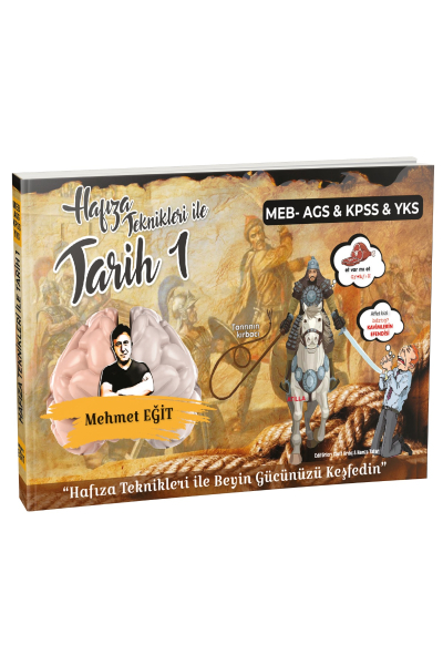 2025 MEB AGS KPSS YKS Hafıza Teknikleri İle Tarih-1 Mehmet Eğit Fotokopinci -