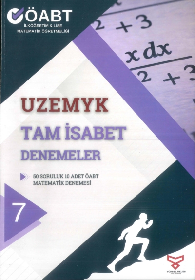 UZEMYK Tam İsabet Denemeler 50x10 İlköğretim Lise Mat Öğretmenliği Yüksel Keleş