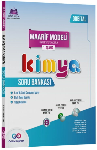 TYT Kimya Maarif Modeli 1. Aşama Soru Bankası Orbital Yayınları Fotokopinci -