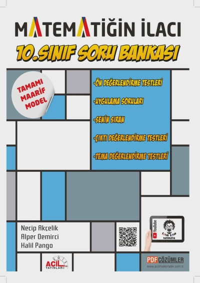 10. Sınıf Matematiğin İlacı Soru Bankası Acil Yayınları Fotokopinci -