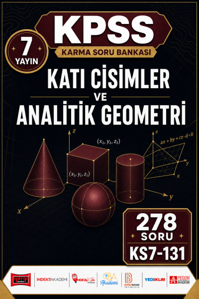 Katı Cisimler ve Analitik Geometri 7 Yayın 278 Soru Fotokopinci -