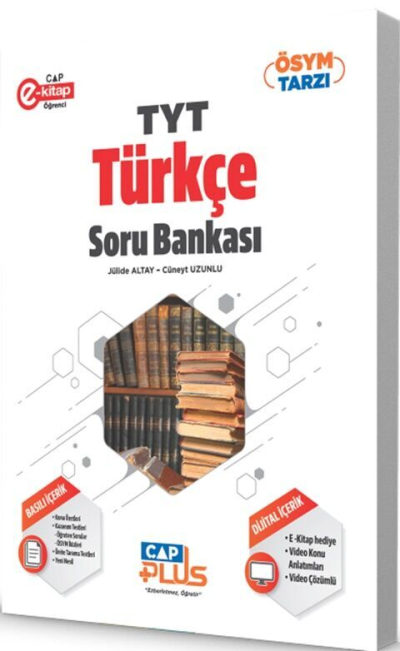 TYT Türkçe Soru Bankası Çap Plus Yayınları Fotokopinci -
