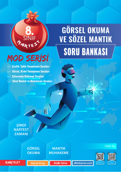 8.Sınıf LGS Mod Görsel Okuma Ve Sözel Mantık Soru Bankası Nartest Yayınları
