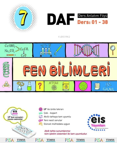 7. Sınıf Matematik DAF Ders Anlatım Föyü Ders: 01-42 Eis Yayınları