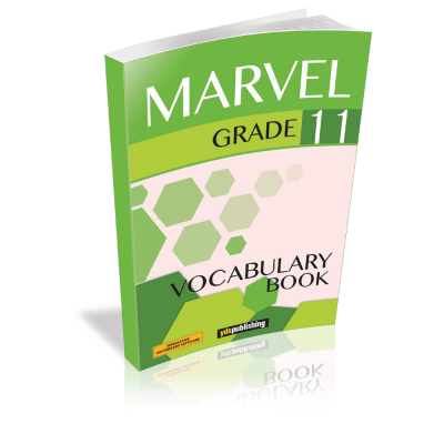 Vocabulary Book - Marvel Grade 11 Fotokopinci -