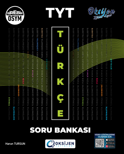 TYT Türkçe Soru Bankası Oksijen Yayınları