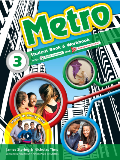 Metro 3 Student Book Workbook Fotokopinci -