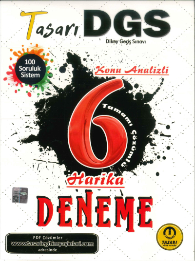 DGS KONU 6 HARİKA DENEME KONU ANALİZLİ Fotokopinci -