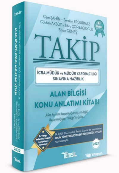 İCRA MÜDÜRLÜĞÜ SINAVI ALAN BİLGİSİ KONU ANLATIMI Fotokopinci -