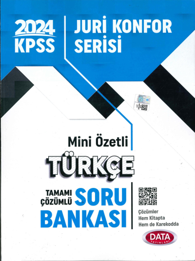 MİNİ ÖZETLİ TÜRKÇE TAMAMI ÇÖZÜMLÜ SORU BANKASI JURİ KONFOR SERİSİ Fotokopinci -