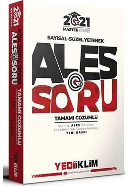 MASTER ALES SAYISAL SÖZEL SORU BANK. 2021 BAS. Fotokopinci -