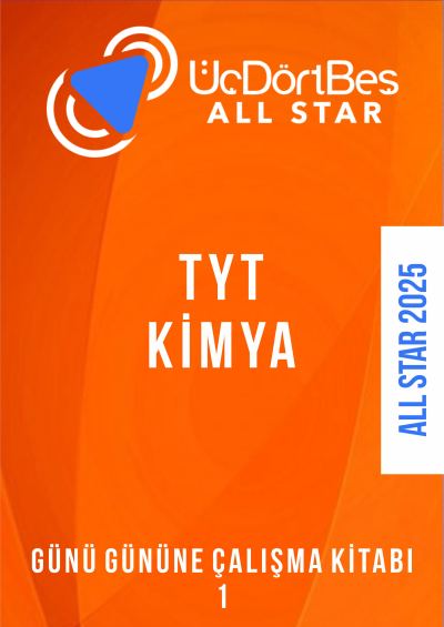 ALL STAR TYT KİMYA Günü Gününe Çalışma Kitabı 1
