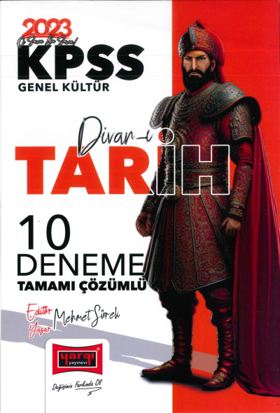 DİVAN-I TARİH 10 DENEME TAMAMI ÇÖZÜMLÜ Fotokopinci -