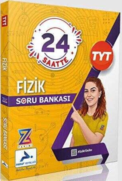 Z Takımı 24 Saatte TYT Fizik Soru Bankası PRF Paraf Yayınları Fotokopinci -