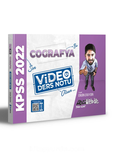 2022 KPSS Coğrafya Video Ders Notu Fotokopinci -