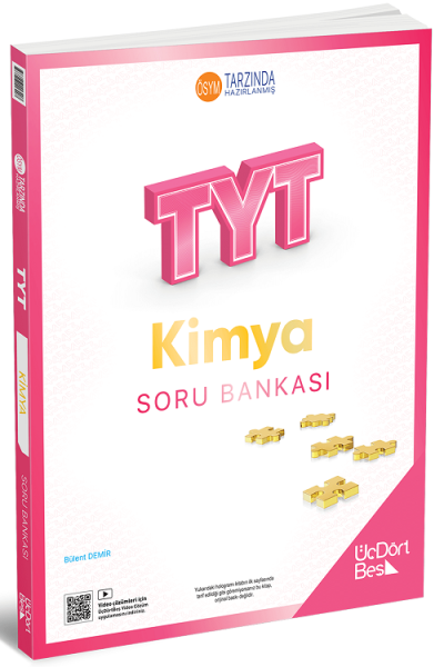 2026 TYT Kimya Soru Bankası Üç Dört Beş Yayınları Fotokopinci -