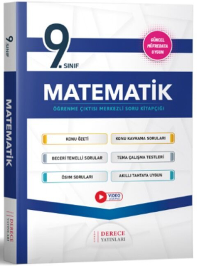 9. Sınıf Matematik Modüller Set Sonuç Derece Yayınları Fotokopinci -