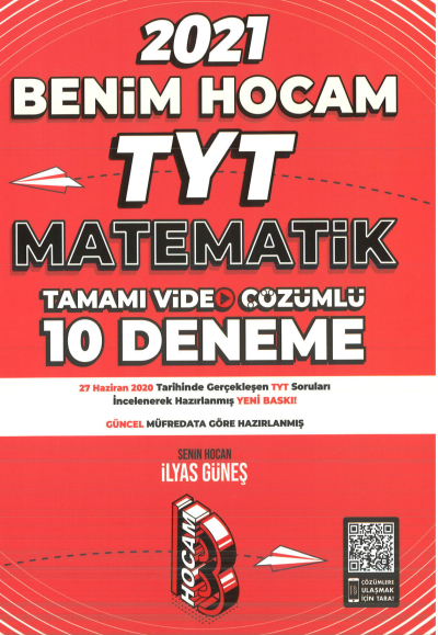 TYT Matematik Tamamı Video Çözümlü 10 Deneme Sınavı Fotokopinci -