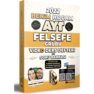 AYT FELSEFE GRUBU VİDEO DERS DEFTERİ VE SORU BANKASI Fotokopinci -