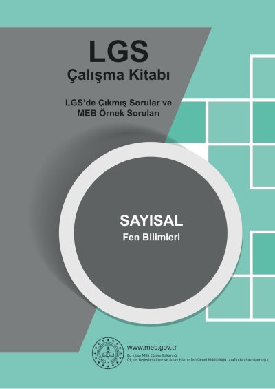 LGS çalışma Kitabı SAYISAL (Fen Bilimleri) Fotokopinci -