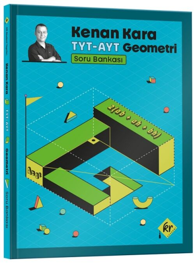 Kenan Kara İle TYT-AYT Geometri Soru Bankası KR Akademi Yayınları Fotokopinci -