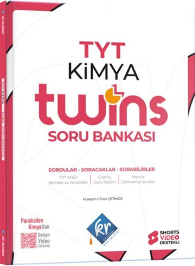 TYT Twins Kimya Soru Bankası KR Akademi Yayınları Fotokopinci -