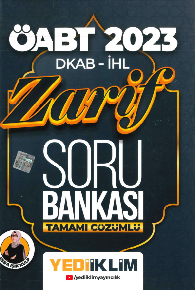 ZARİF SORU BANKASI TAMAMI ÇÖZÜMLÜ Fotokopinci -